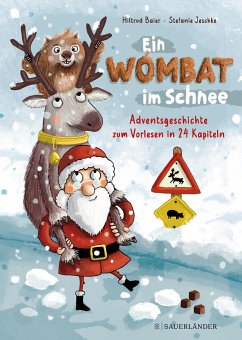 Ein Wombat im Schnee. Adventsgeschichte zum Vorlesen in 24 Kapiteln - Baier, Hiltrud