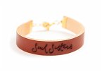 Lederarmband &quote;Soul Sisters&quote;