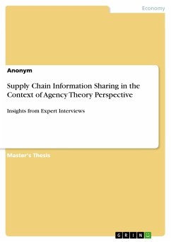 Supply Chain Information Sharing in the Context of Agency Theory Perspective (eBook, PDF)