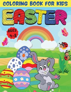 Easter coloring book for kids ages 4-8: +50 Easter pages to color A perfect gift for Easter - Toddlers and Preschool - Sue, Sandeep