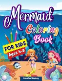 Magical World of Mermaid - Coloring Book for Kids
