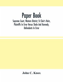 Paper Book - C. Knox, John