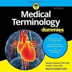 Medical Terminology for Dummies: 3rd Edition - Dorsey, Jennifer L.; Hrt