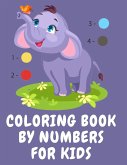 Coloring book by numbers for kids.Stunning Coloring Book for Kids Ages 3-8, Have Fun While you Color Fruits,Animals,Planets and More.