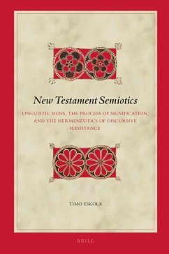 New Testament Semiotics - Eskola, Timo