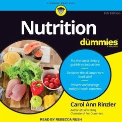 Nutrition for Dummies: 6th Edition - Rinzler, Carol Ann