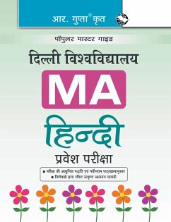 Delhi University M.A. Hindi Entrance Test Guide - Board, Rph Editorial