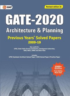 GATE 2020 - Architecture & Planning - Previous Years' Solved Papers 2009-2019 (Revised Edition, 2e) - Gkp