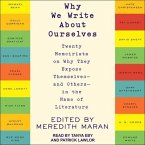 Why We Write about Ourselves