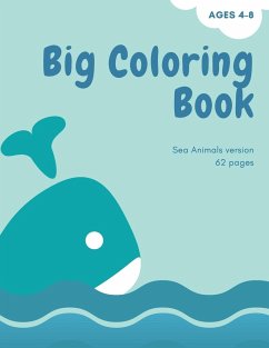 Big coloring book with ocean animals - Store, Ananda
