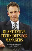 Quantitative Techniques for Managers