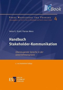 Cover Handbuch Stakeholder-Kommunikation (eBook, PDF)