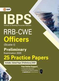 IBPS RRB-CWE Officers Scale I Preliminary --25 Practice Papers - Gkp