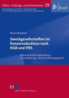 Cover Zweckgesellschaften im Konzernabschluss nach HGB und IFRS (eBook, PDF)