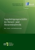 Angehörigengeschäfte im Steuer- und Steuerstrafrecht (eBook, PDF)