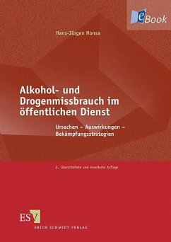 Alkohol- und Drogenmissbrauch im öffentlichen Dienst (eBook, PDF) - Honsa, Hans-Jürgen