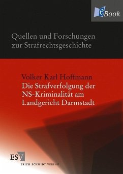 Die Strafverfolgung der NS-Kriminalität am Landgericht Darmstadt (eBook, PDF) - Hoffmann, Volker