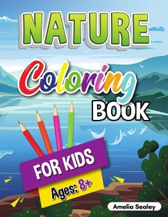 Coloring Book for Kids Cute Nature - Sealey, Amelia