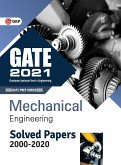 GATE 2021 - Solved Papers - Mechanical Engineering (2000-2020)