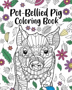 Pot-Bellied Pig Coloring Book - Paperland