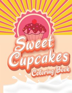 Sweet Cupcakes Coloring Book - Coloring Book Happy