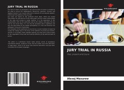 JURY TRIAL IN RUSSIA - Maxurow, Alexej