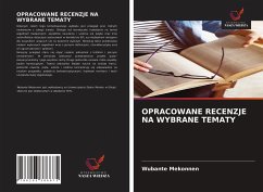 Cover OPRACOWANE RECENZJE NA WYBRANE TEMATY