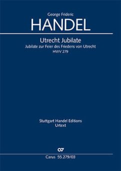 Utrechter Jubilate (Klavierauszug) - Händel, Georg Friedrich