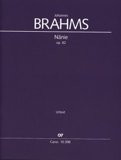 Cover Nänie op. 82 - Klavierauszug