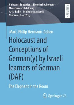 Holocaust and Conceptions of German(y) by Israeli learners of German (DAF) - Hermann-Cohen, Marc-Philip