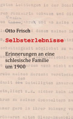 Selbsterlebnisse (eBook, ePUB) - Frisch, Otto