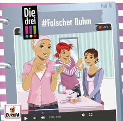 Falscher Ruhm / Die drei Ausrufezeichen Bd.76 (1 Audio-CD) - Heger, Ann-Katrin