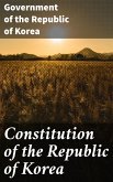 Constitution of the Republic of Korea (eBook, ePUB)