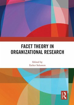 Cover Facet Theory in Organizational Research (eBook, ePUB)