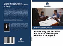 Cover Evaluierung der Business-Performance-Strategien von HMOs in Nigeria