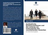 Ausländische Direktinvestitionen und die Leistung von Unternehmen des verarbeitenden Gewerbes