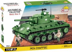 COBI 2543 - Historical Collection, M24 Chaffee, Panzer, Bauset