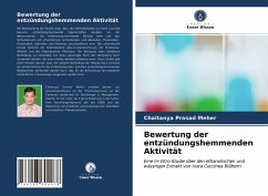 Bewertung der entzündungshemmenden Aktivität - Meher, Chaitanya Prasad