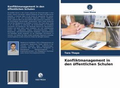 Konfliktmanagement in den öffentlichen Schulen - Thapa, Tara