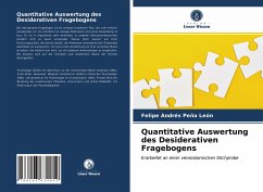 Quantitative Auswertung des Desiderativen Fragebogens - Peña León, Felipe Andrés