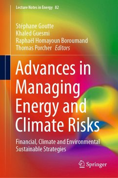 Advances in Managing Energy and Climate Risks (eBook, PDF)