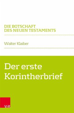 Der erste Korintherbrief - Klaiber, Walter