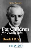 Piano solo &quote;For Children&quote; by Bartok (fixed-layout eBook, ePUB)