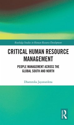 Critical Human Resource Management (eBook, ePUB) - Jayawardena, Dhammika
