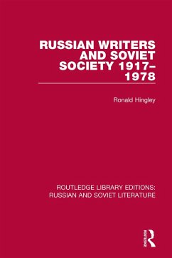 Russian Writers and Soviet Society 1917-1978 (eBook, PDF) - Hingley, Ronald