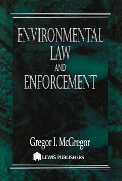 Environmental Law and Enforcement (eBook, PDF) - McGregor, Gregor I.