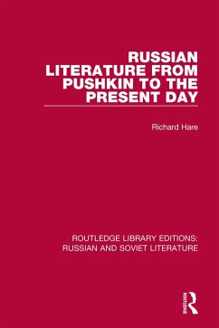 Russian Literature from Pushkin to the Present Day (eBook, PDF) - Hare, Richard