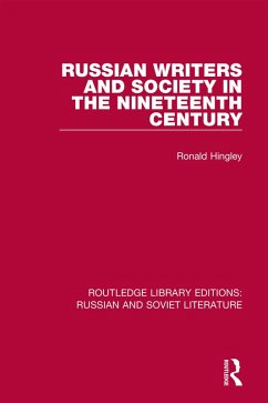 Cover Russian Writers and Society in the Nineteenth Century (eBook, PDF)