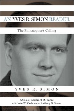 An Yves R. Simon Reader (eBook, ePUB) - Simon, Yves R.