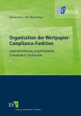 Organisation der Wertpapier-Compliance-Funktion (eBook, PDF)